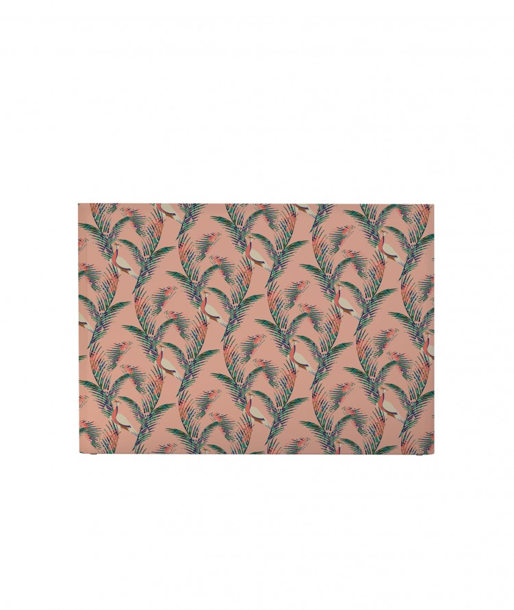 Tête de lit avec housse Rose 140 cm Tête de lit avec housse Rose 140 cm