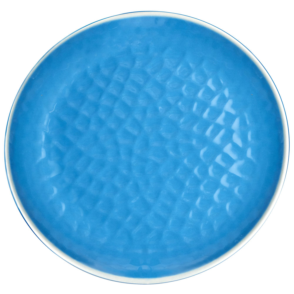 Grande assiette bleue 27 cm - Lot de 2 Grande assiette bleue 27 cm - Lot de 2