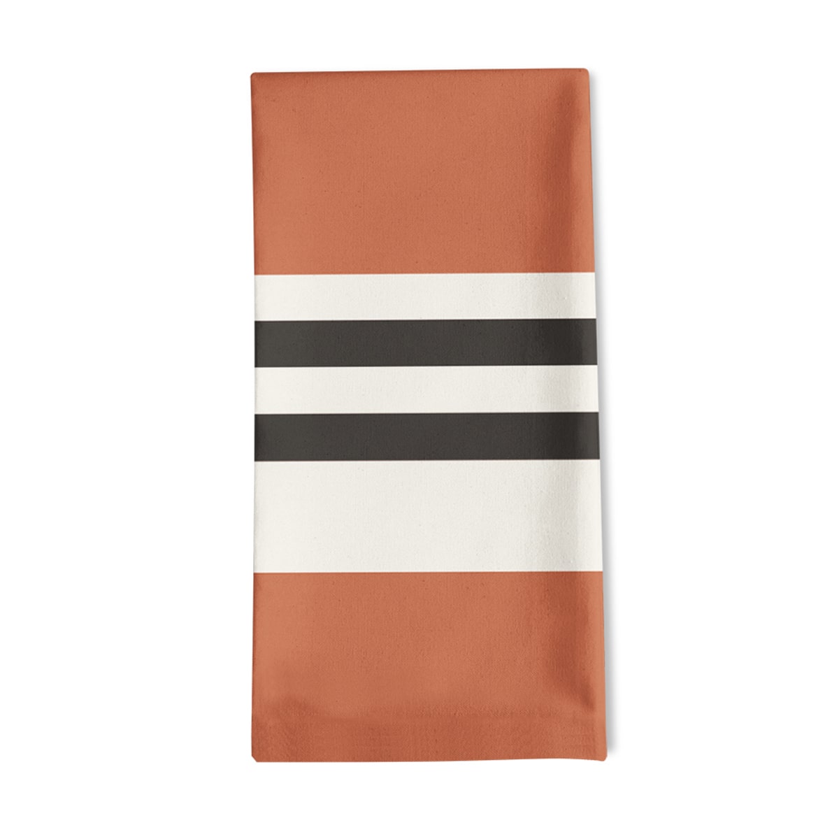 Serviette de table orange 50x50 Serviette de table orange 50x50