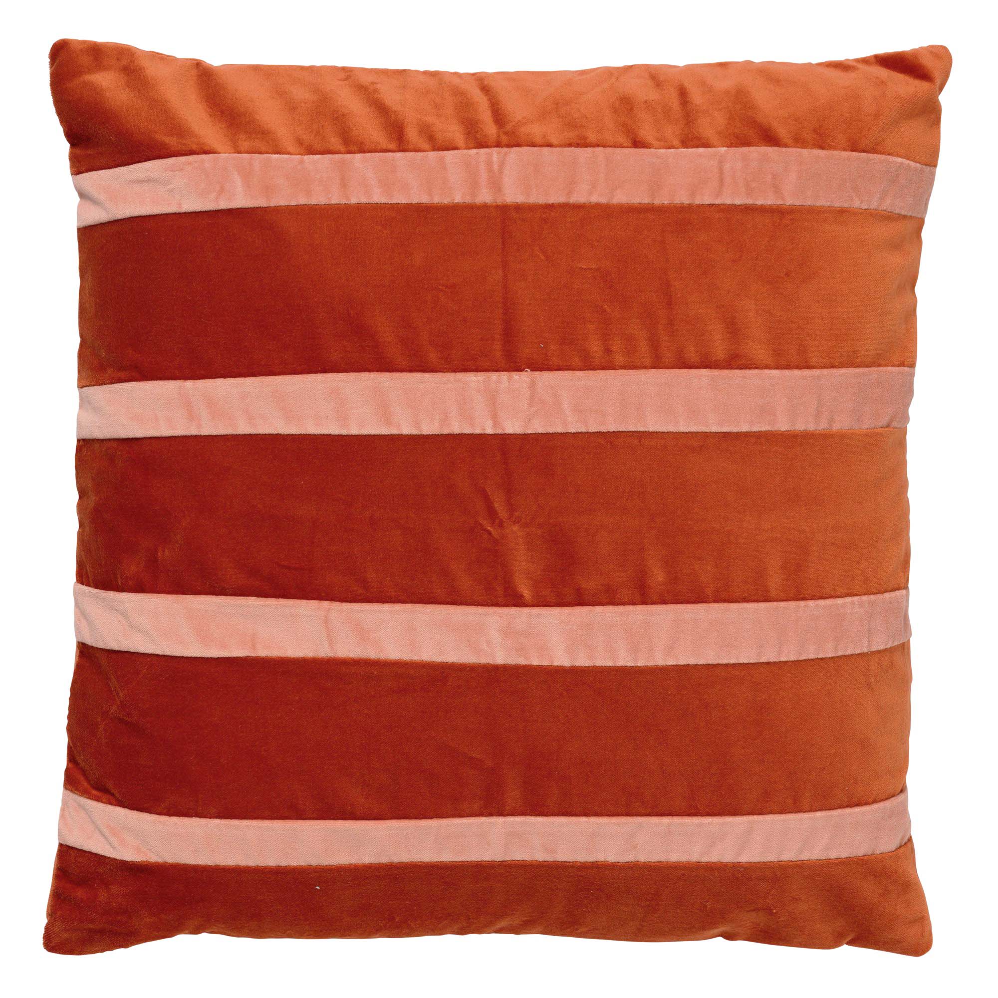 Housse de coussin en velours Terracotta 45x45 Housse de coussin en velours Terracotta 45x45