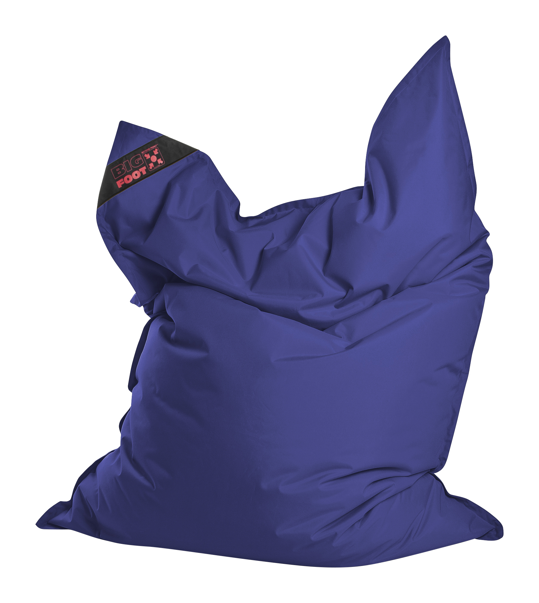 Coussin géant en polyester imperméable bleu Coussin géant en polyester imperméable bleu