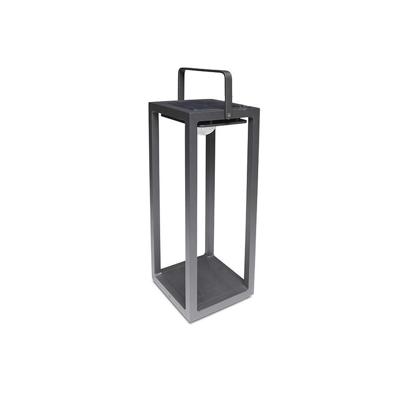 Lampe de jardin 50cm Gris