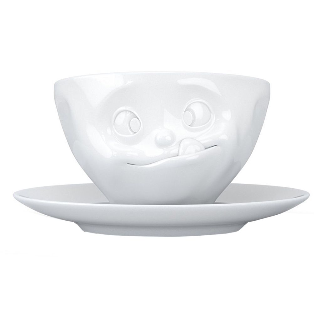 Tasse et sous tasse délicieux en porcelaine 200ml Tasse et sous tasse délicieux en porcelaine 200ml