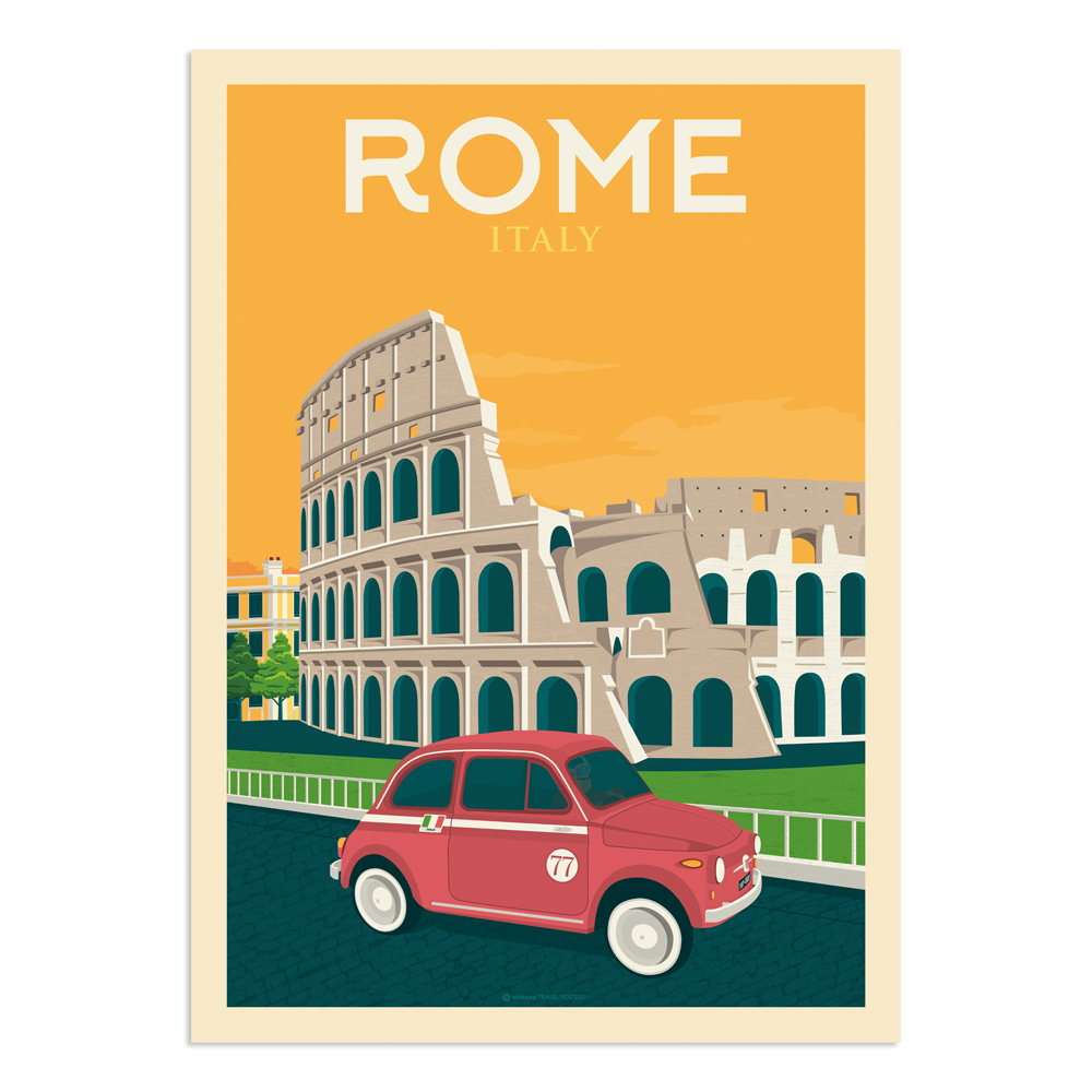 Affiche Rome 50x70 cm Affiche Rome 50x70 cm