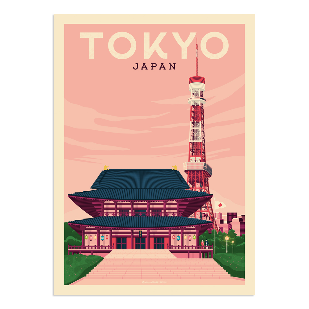 Affiche Hawaii 30x40 cm Affiche Hawaii 30x40 cm