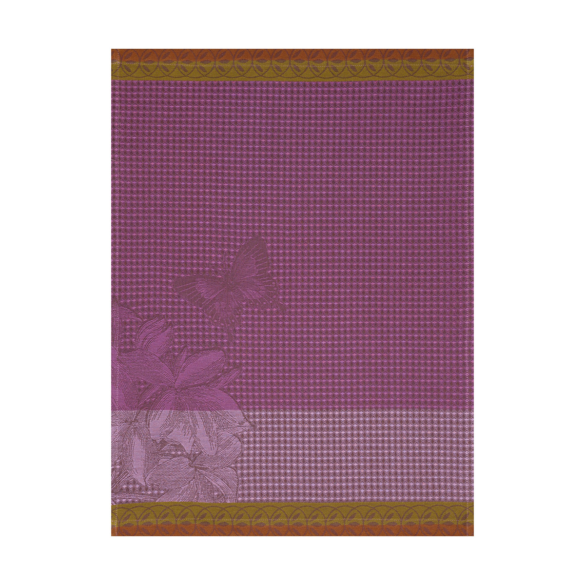 Essuie-mains en coton iris 54 x 38 Essuie-mains en coton iris 54 x 38