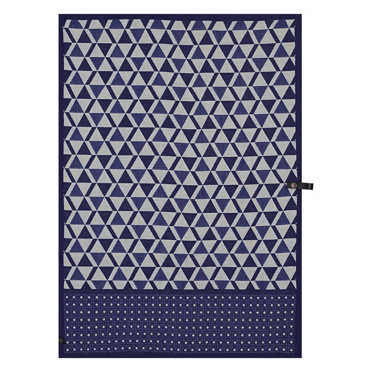 Torchon en coton indigo 60 x 80 Torchon en coton indigo 60 x 80