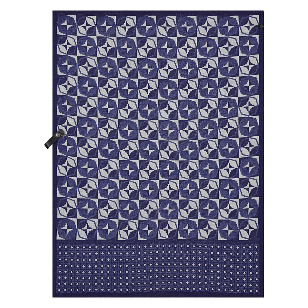 Torchon en coton indigo 60 x 80 Torchon en coton indigo 60 x 80