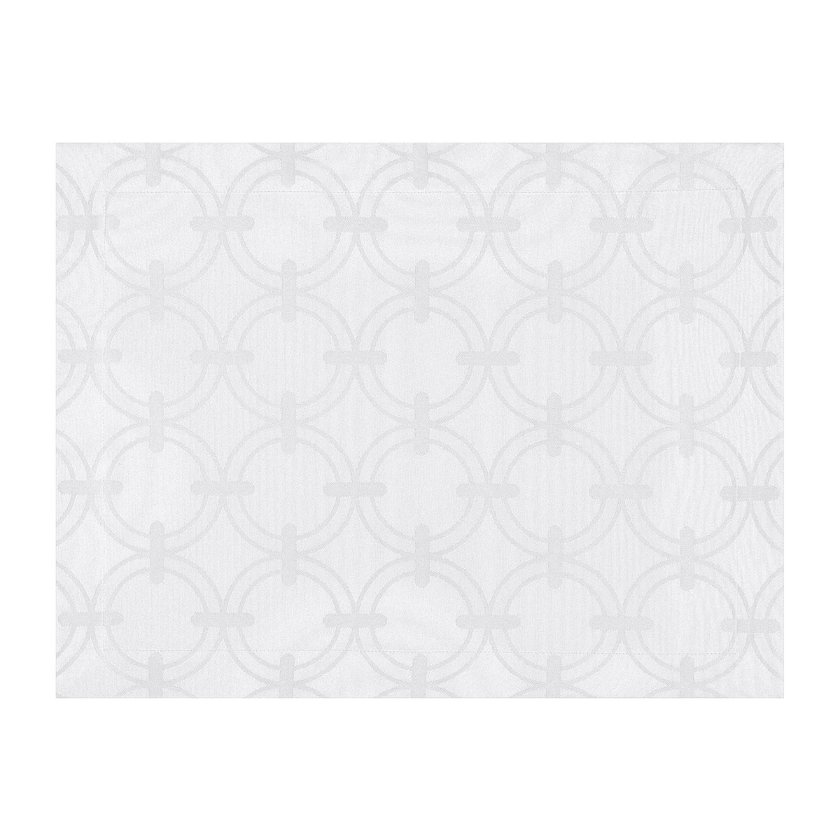 Set de table en coton blanc 50 x 38 Set de table en coton blanc 50 x 38