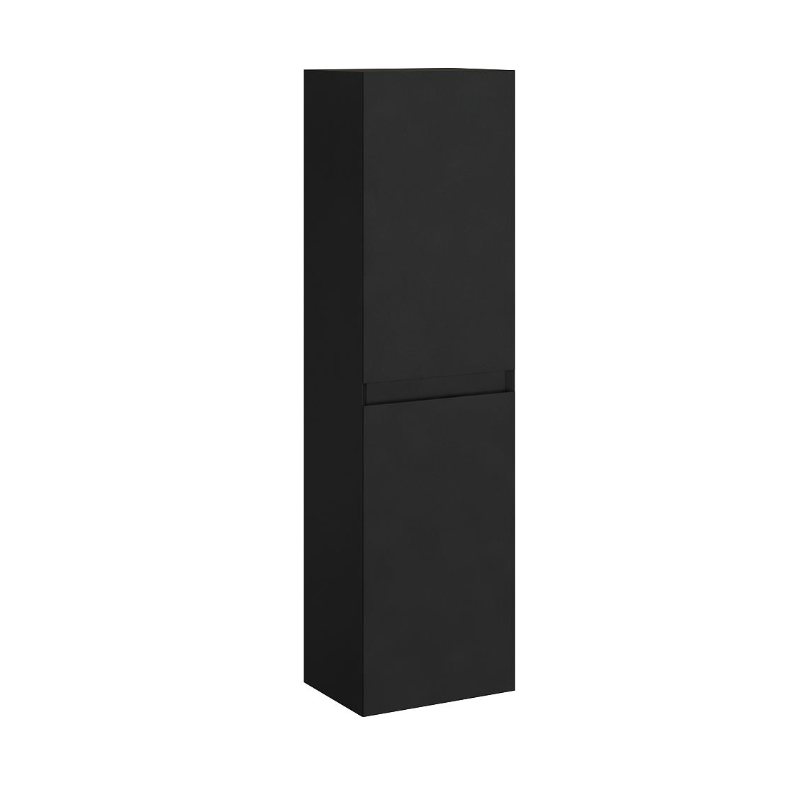 Colonne de rangement noire H150cm (photo) Colonne de rangement noire H150cm