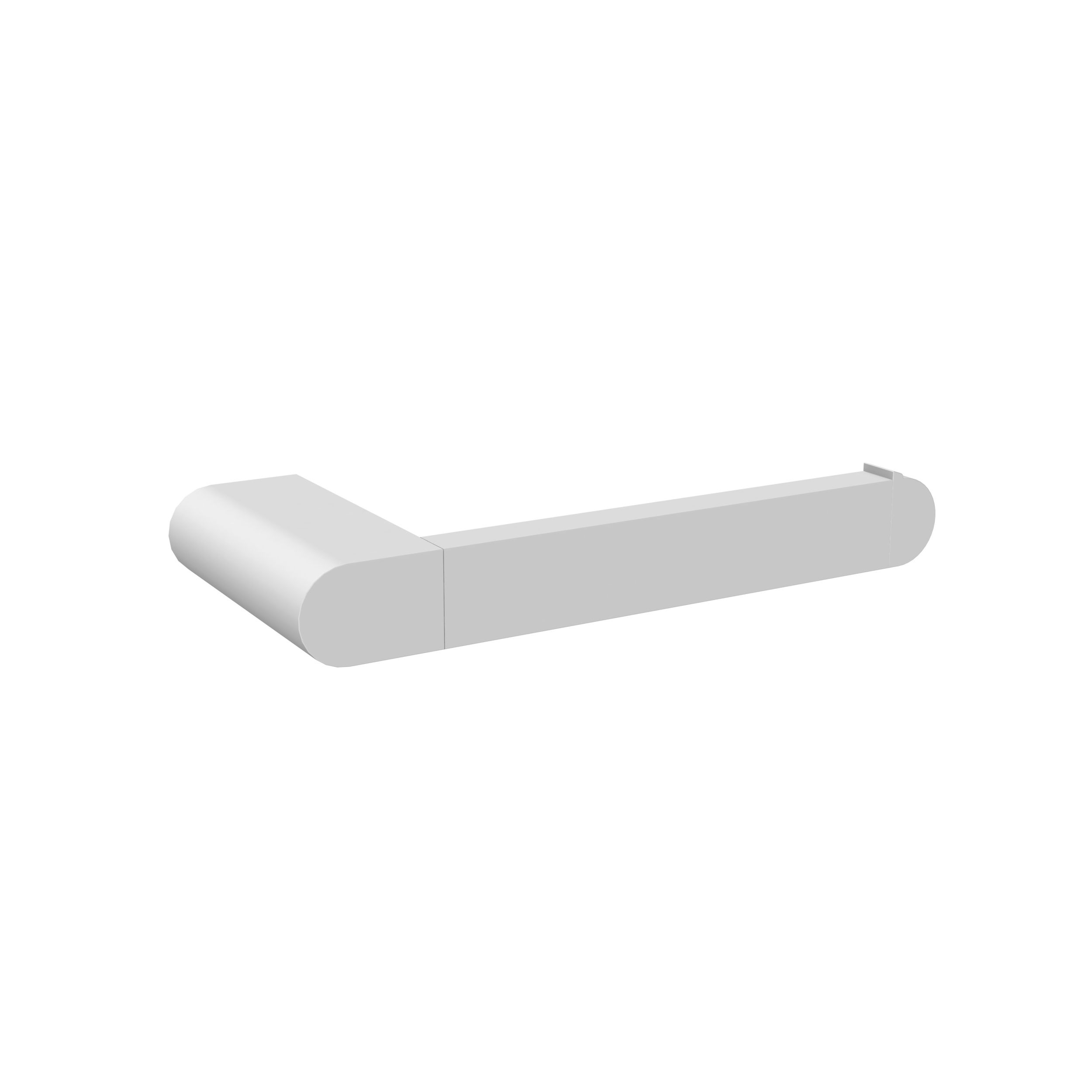 Porte-papier WC blanc mat à fixer Porte-papier WC blanc mat à fixer