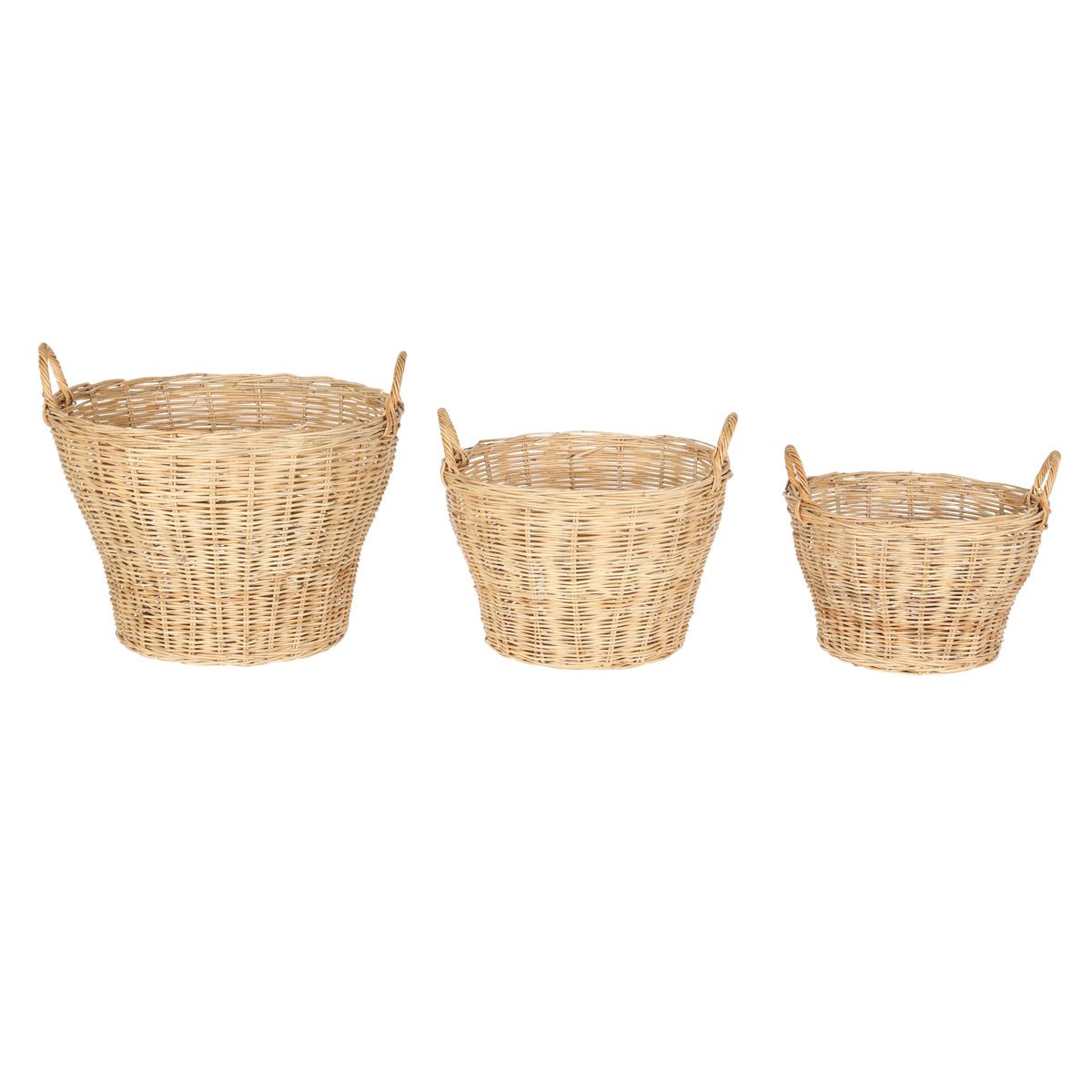 Paniers naturels en rotin (set de 3) Paniers naturels en rotin (set de 3)