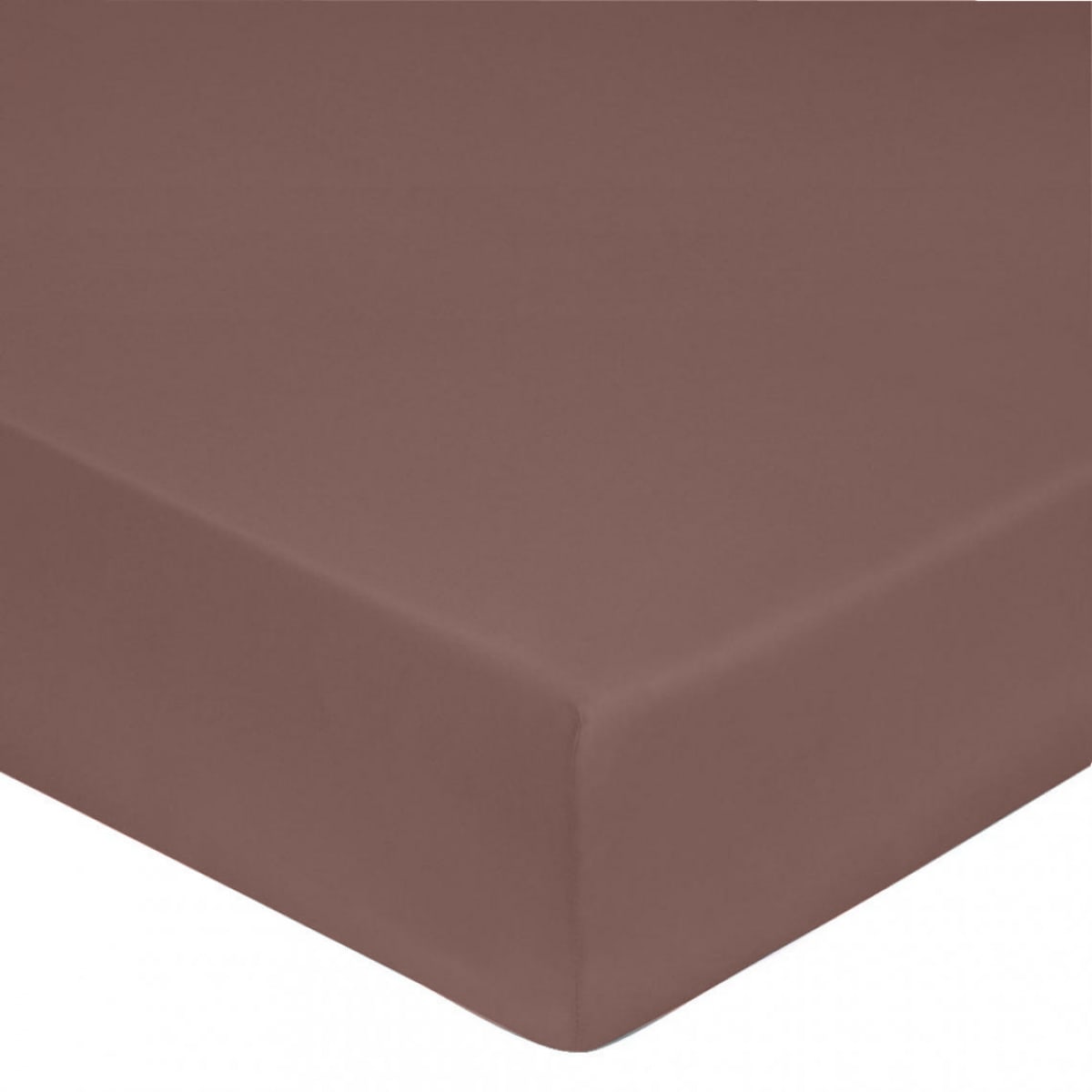 Drap housse satin de coton 140x190 cm rose Drap housse satin de coton 140x190 cm rose