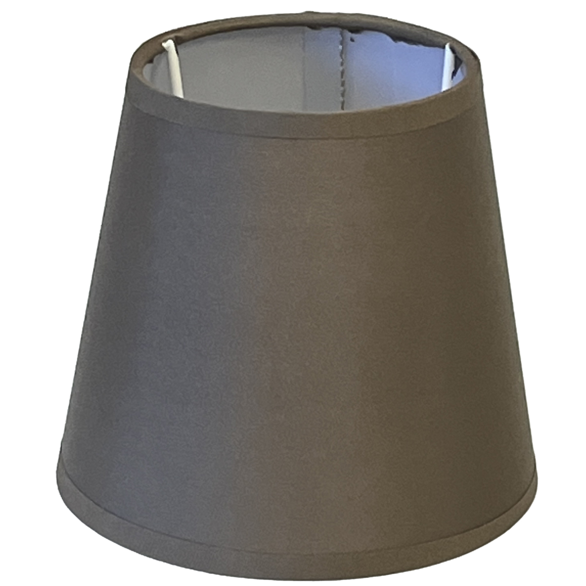 Petit abat-jour marron D13cm Petit abat-jour marron D13cm