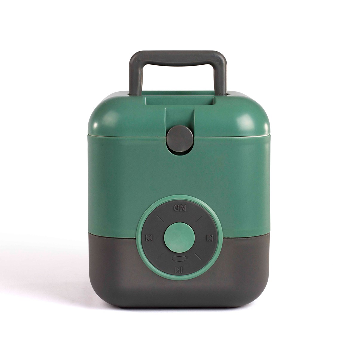 Glacière HP compatible Bluetooth® en plastique vert sapin (photo) Glacière HP compatible Bluetooth® en plastique vert sapin