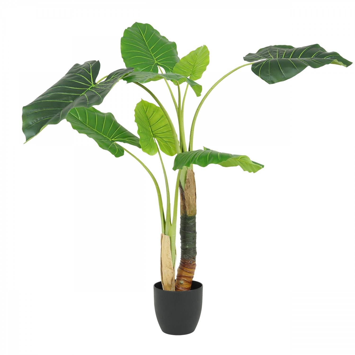 Plante philo alocasia artificielle 120 cm effet toucher réel\