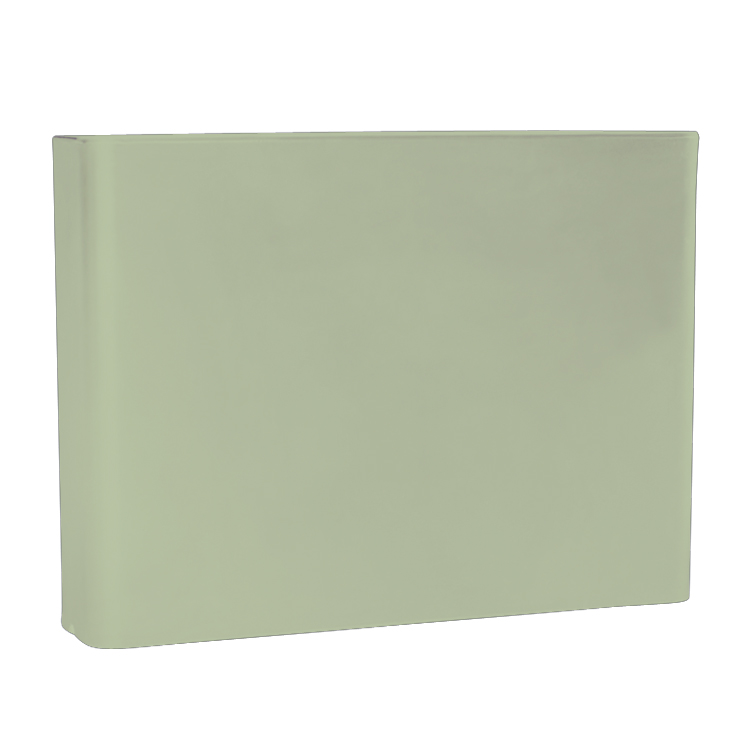 Pot à fleur en résine recyclable sauge H70cm Pot à fleur en résine recyclable sauge H70cm