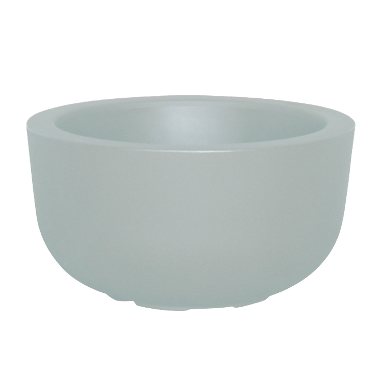 Pot à fleur en résine recyclable bleu provence D47cm Pot à fleur en résine recyclable bleu provence D47cm