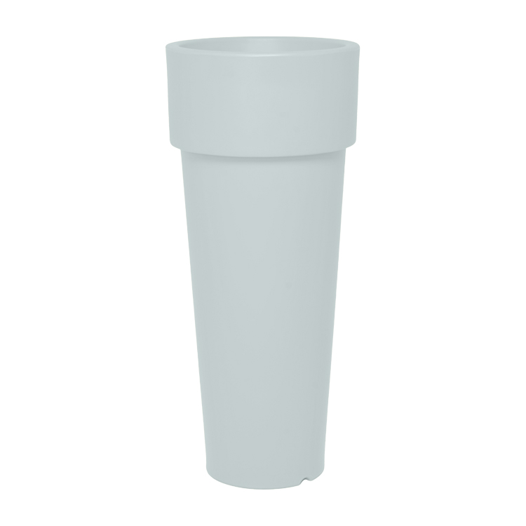 Pot à fleur en résine recyclable bleu provence D39cm Pot à fleur en résine recyclable bleu provence D39cm
