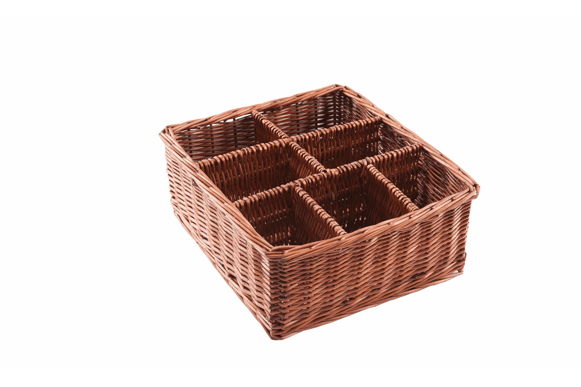 Organisateur de tiroir en osier tressé 35x32cm Organisateur de tiroir en osier tressé 35x32cm