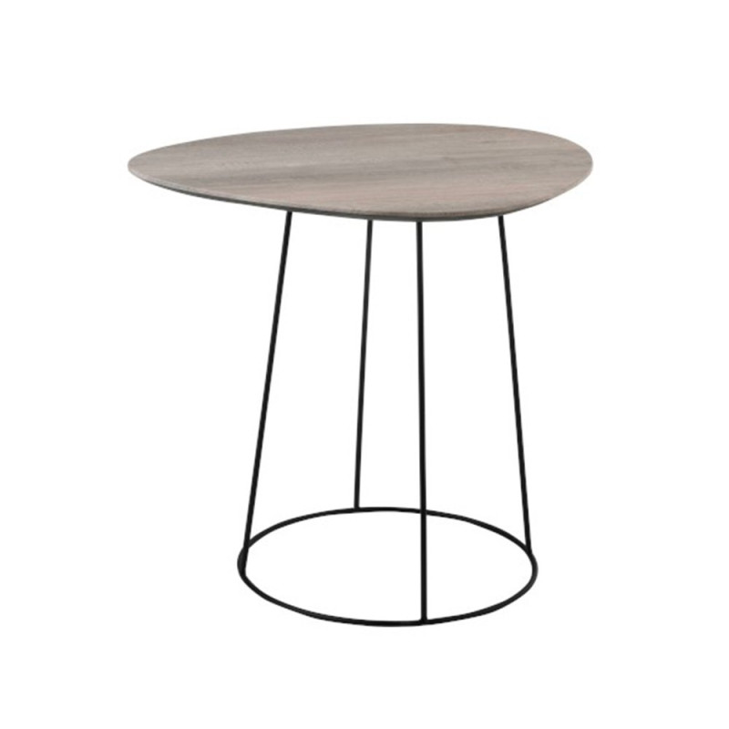 Petite table d'appoint en bois MDF clair