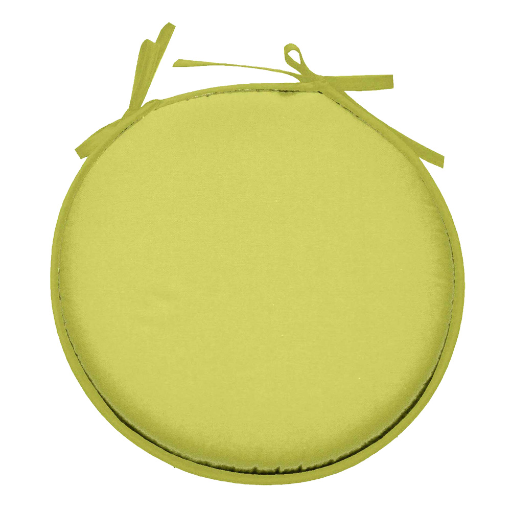 Galette de chaise polyester granny D40cm Galette de chaise polyester granny D40cm