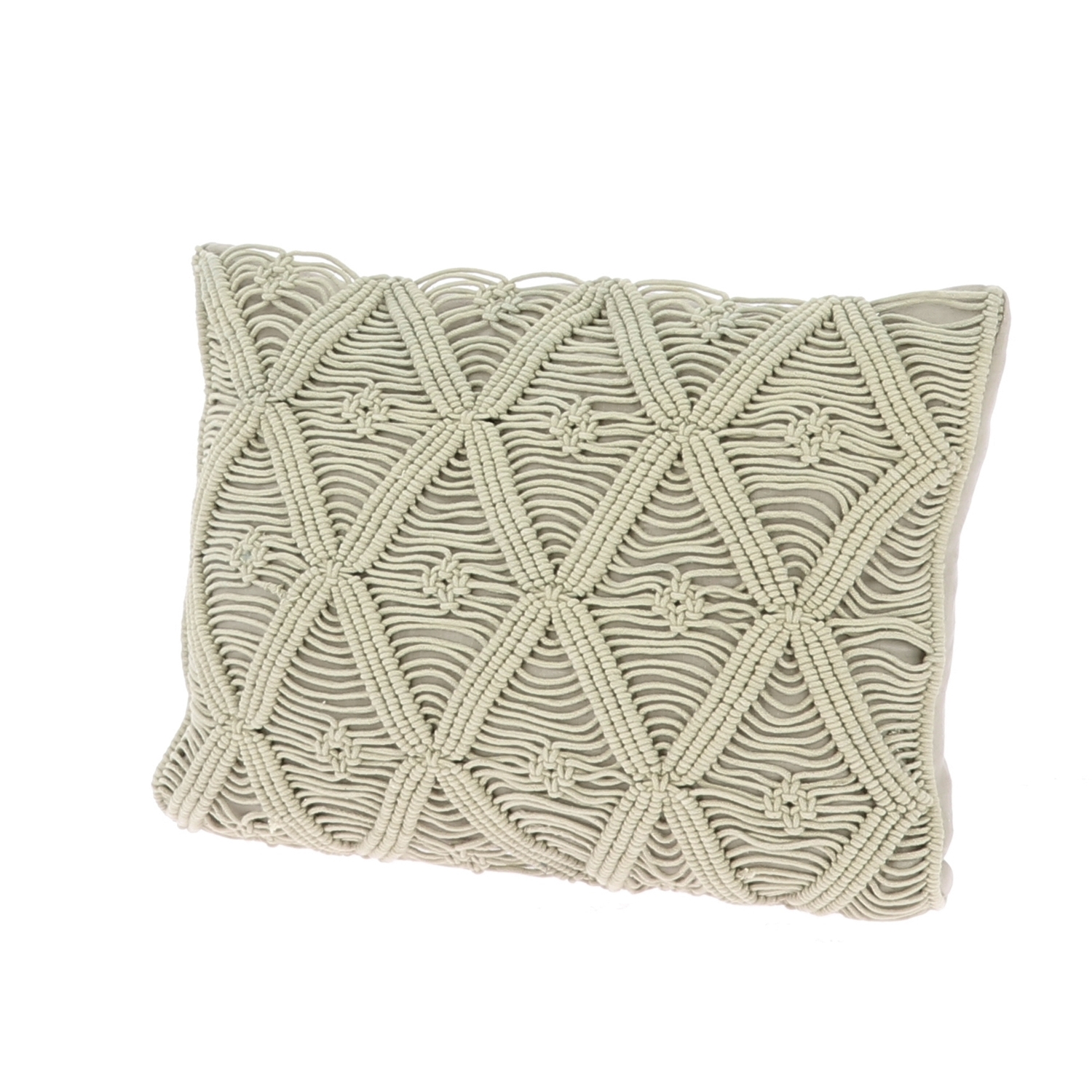 Coussin 35x50 cm en coton zip ficelle Coussin 35x50 cm en coton zip ficelle