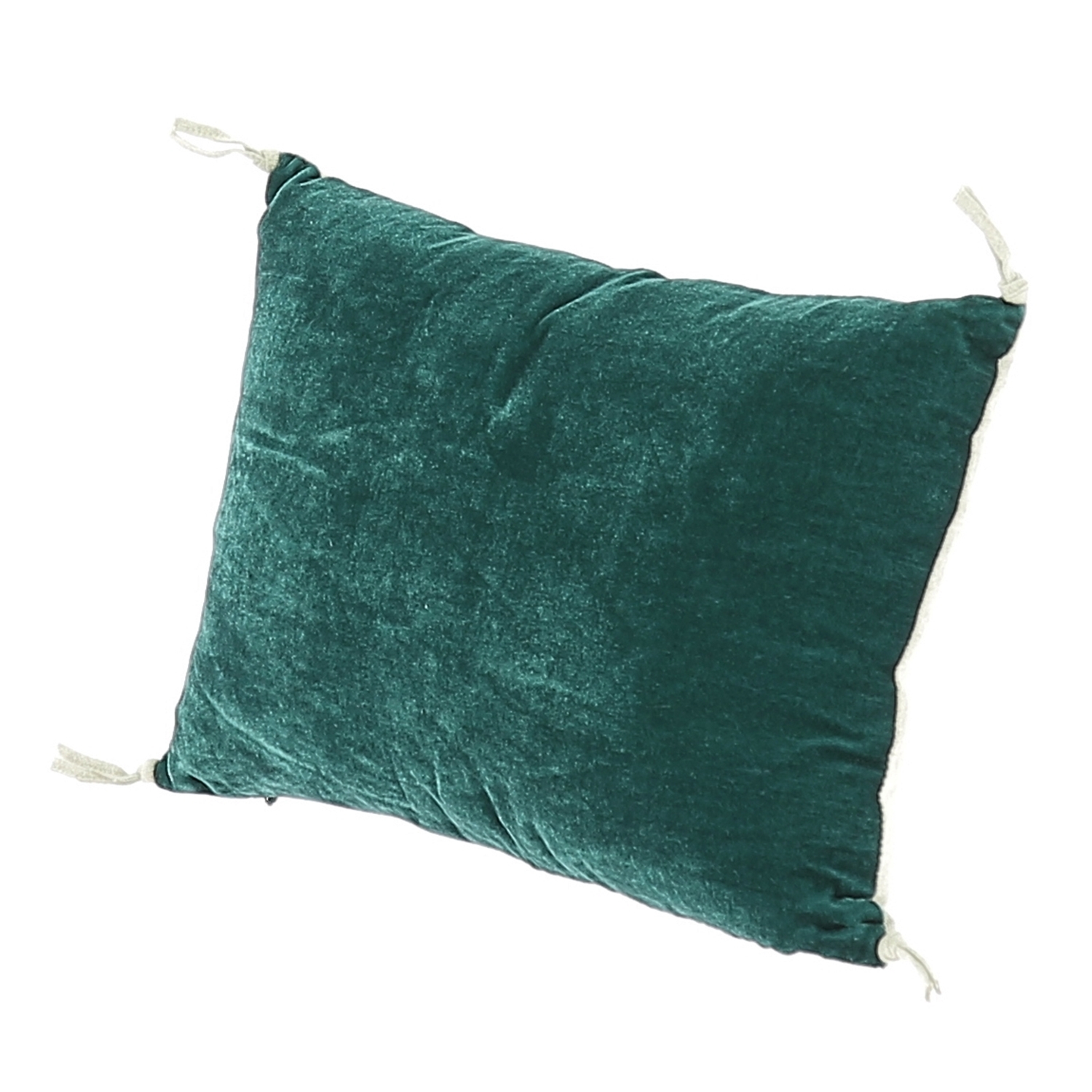 Coussin 25x35 cm en velours de soie canard Coussin 25x35 cm en velours de soie canard