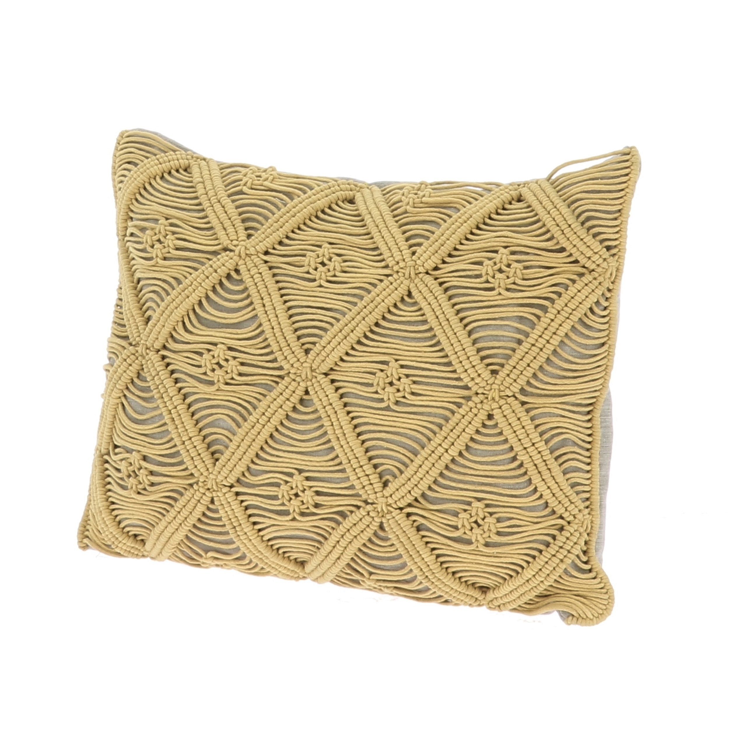 Coussin 35x50 cm en coton zip ocre Coussin 35x50 cm en coton zip ocre