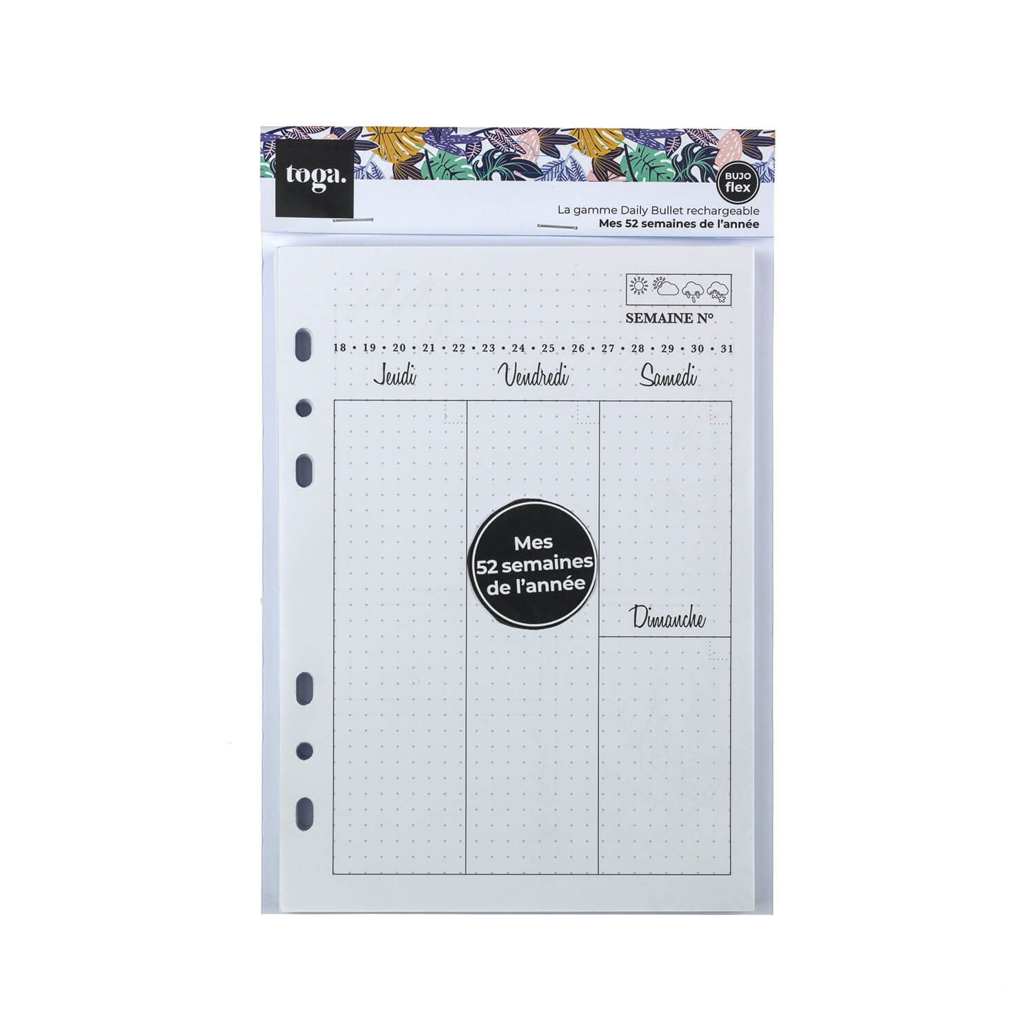 Recharge bullet journal - pages semaines Recharge bullet journal - pages semaines
