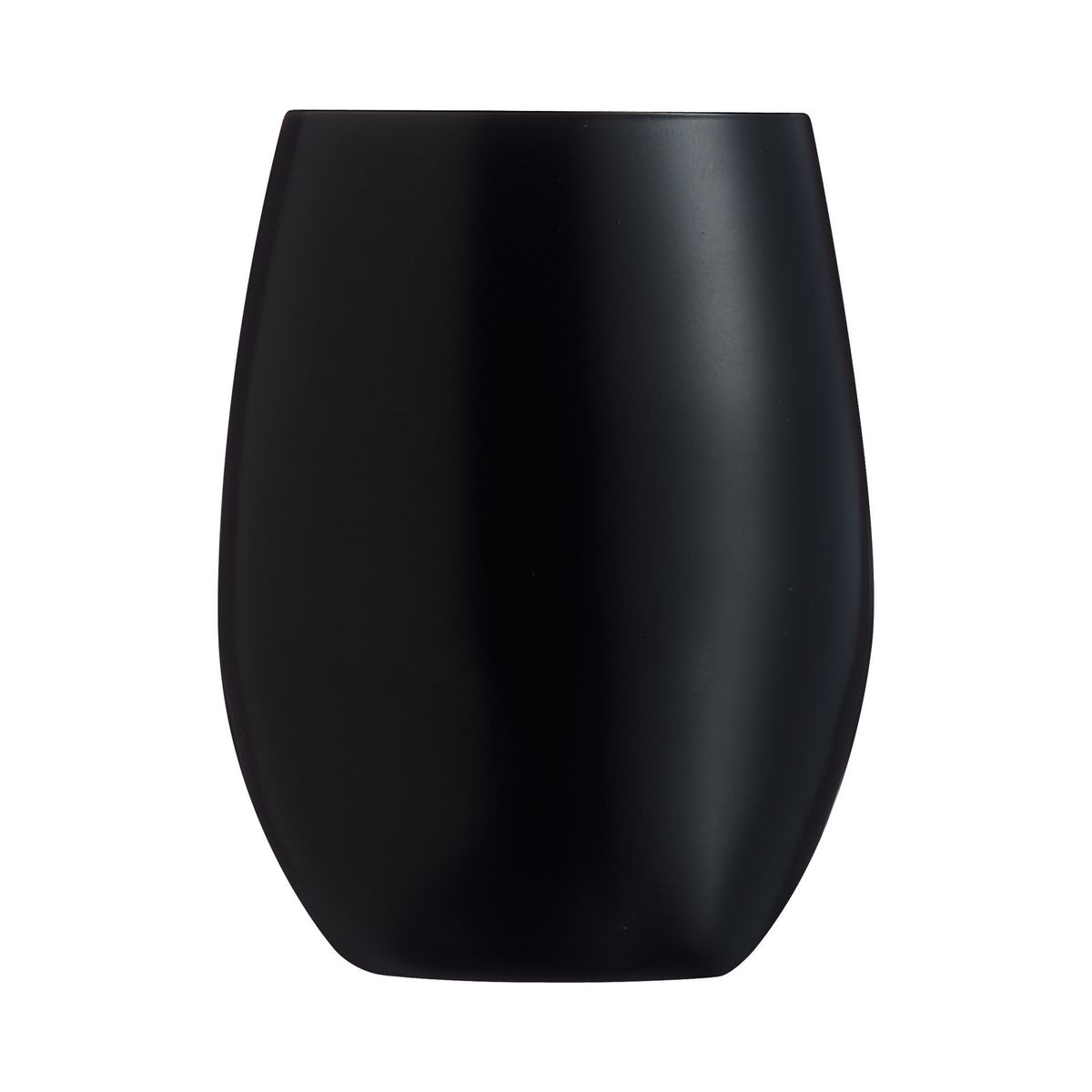 6 verres à eau noirs 36cL Primary - Chef&Sommelier - Cristallin design