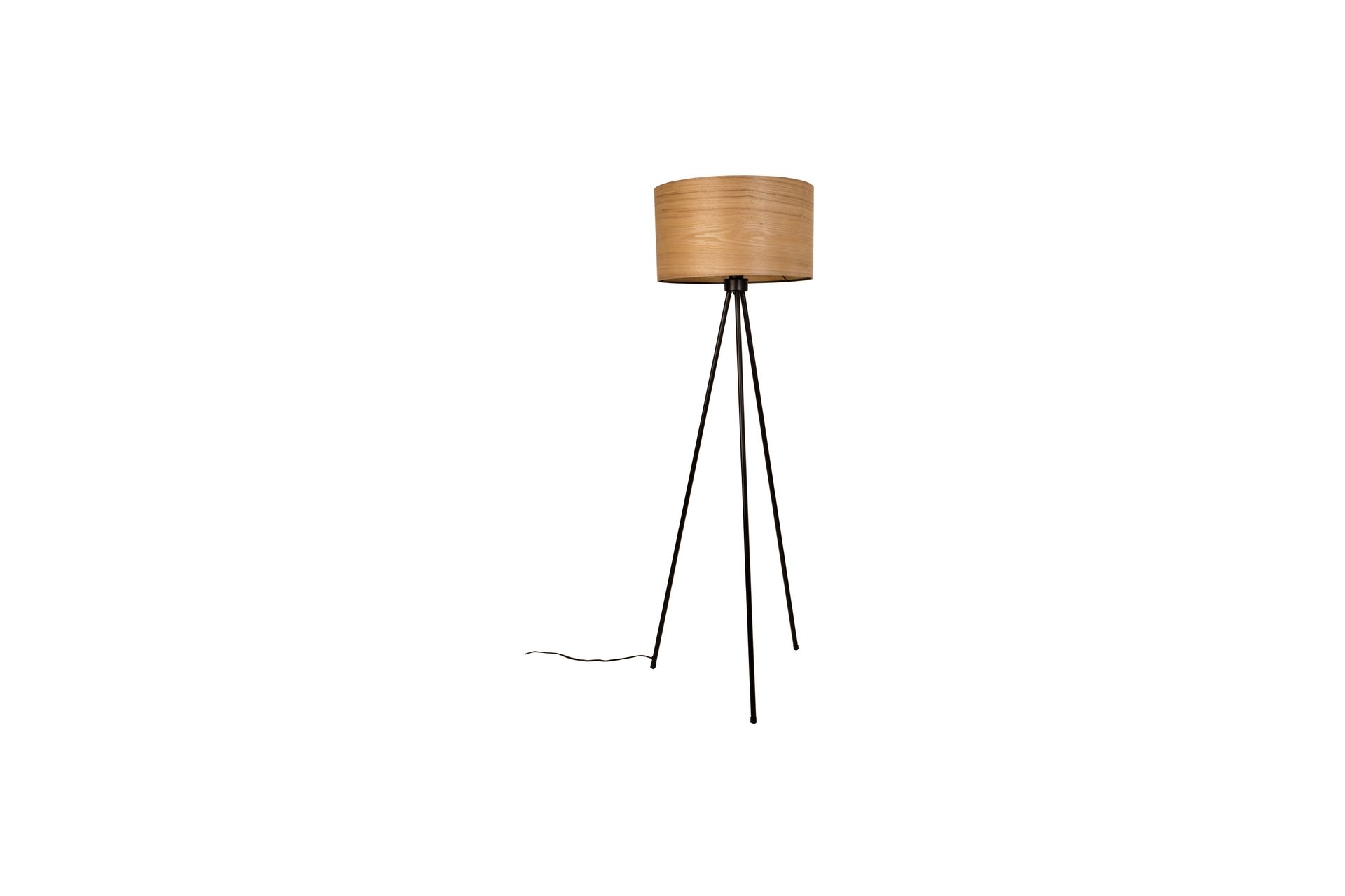 Lampadaire trépied bois marron Lampadaire trépied bois marron