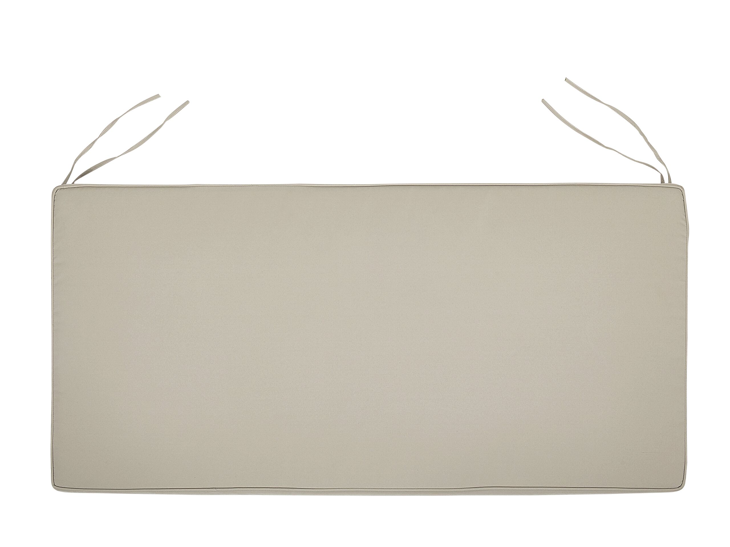 Coussin beige pour banc de jardin L112cm (photo) Coussin beige pour banc de jardin L112cm