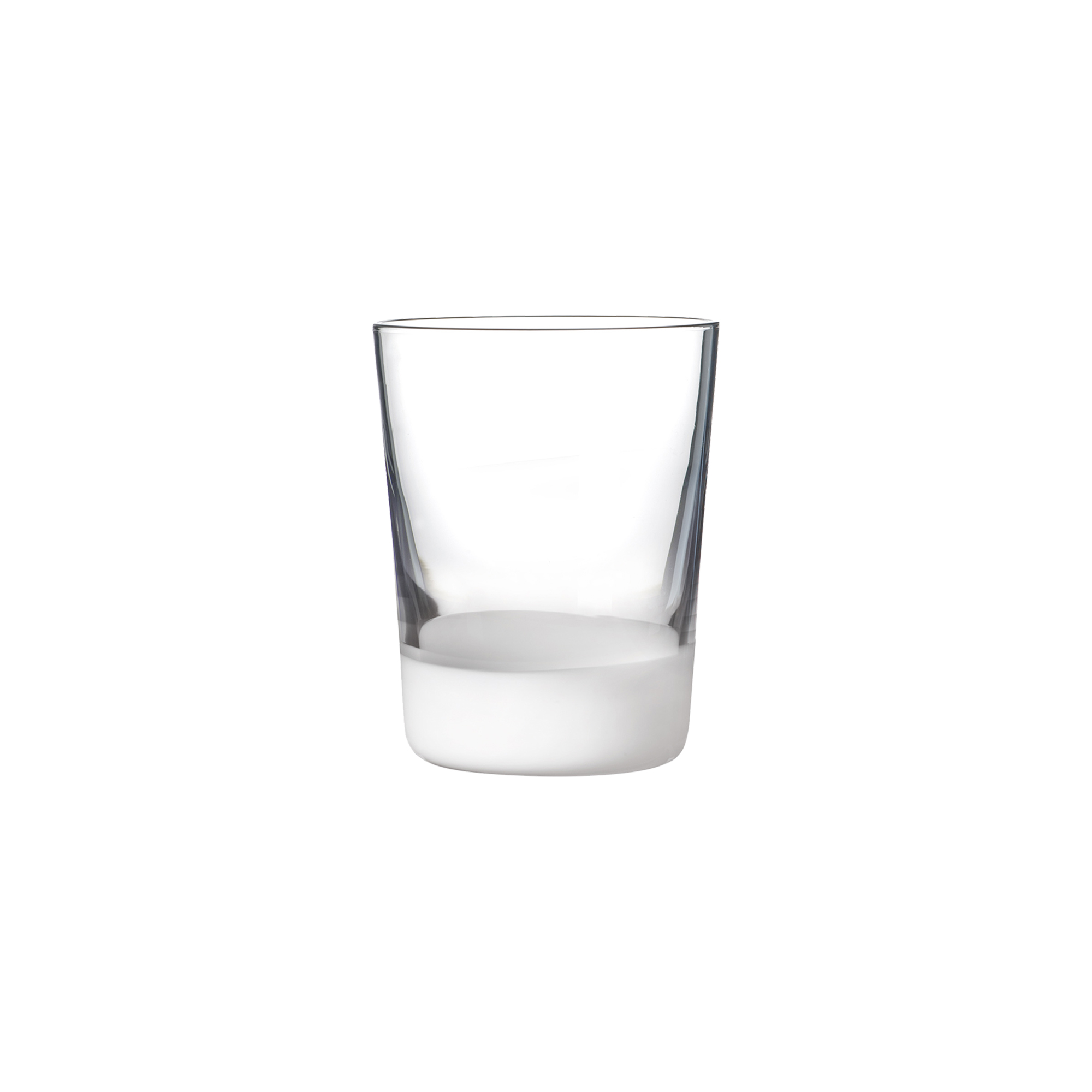 Gobelet en verre soufflé bouche blanc 39 cl - Lot de 6