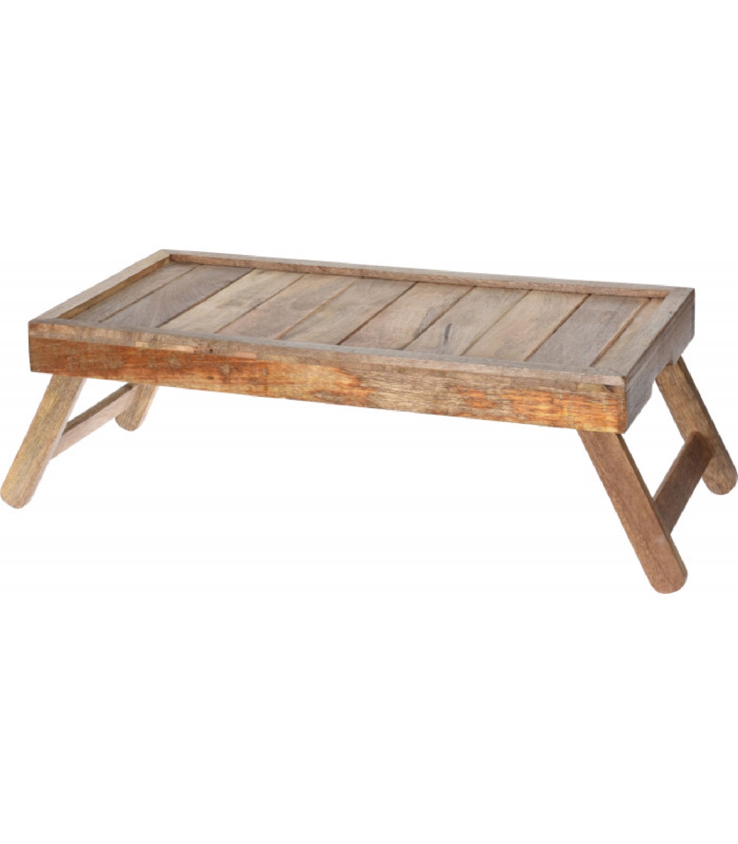 Plateau petit déjeuner au lit en bois