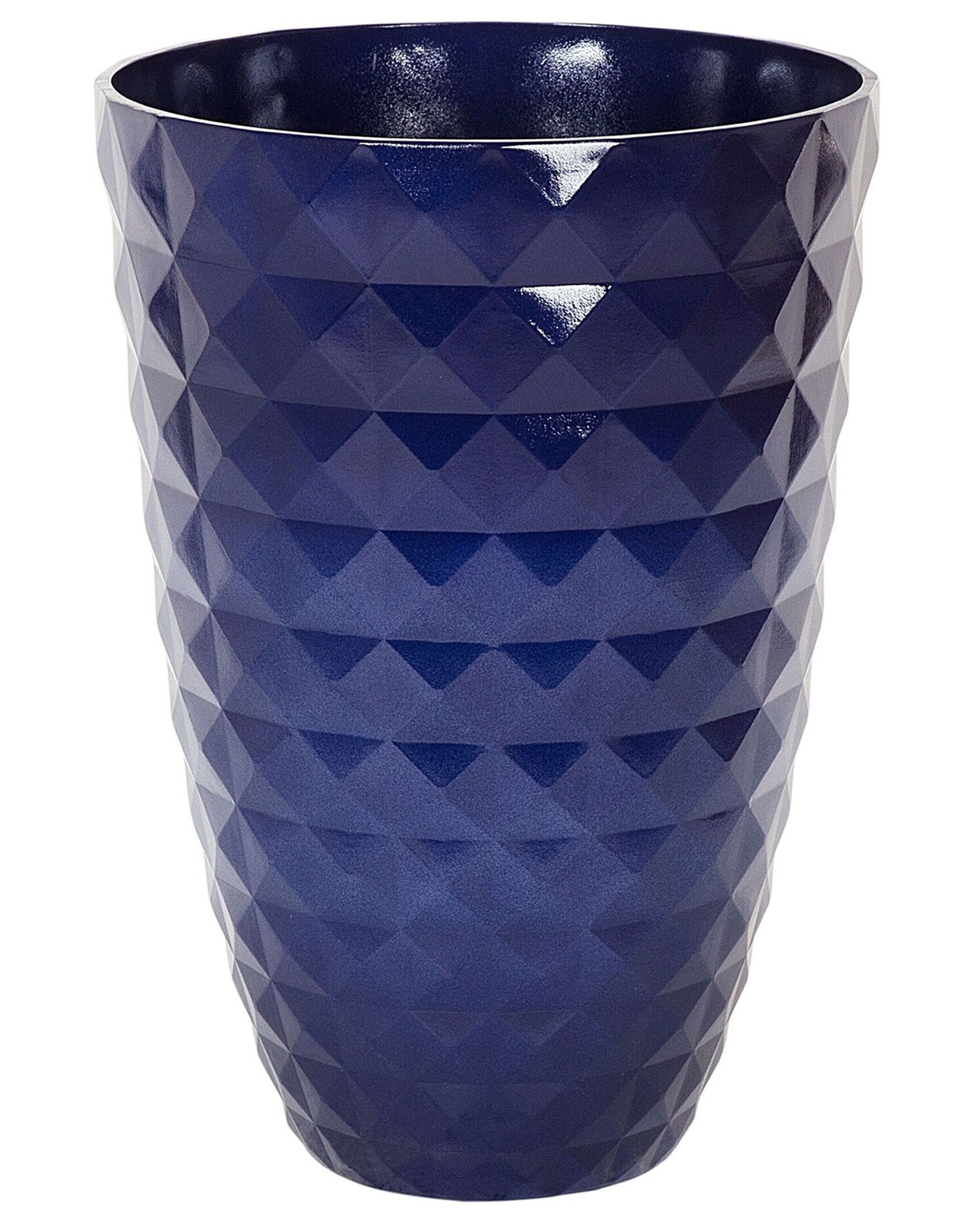 Cache-pot d'extérieur en pierre bleu H50