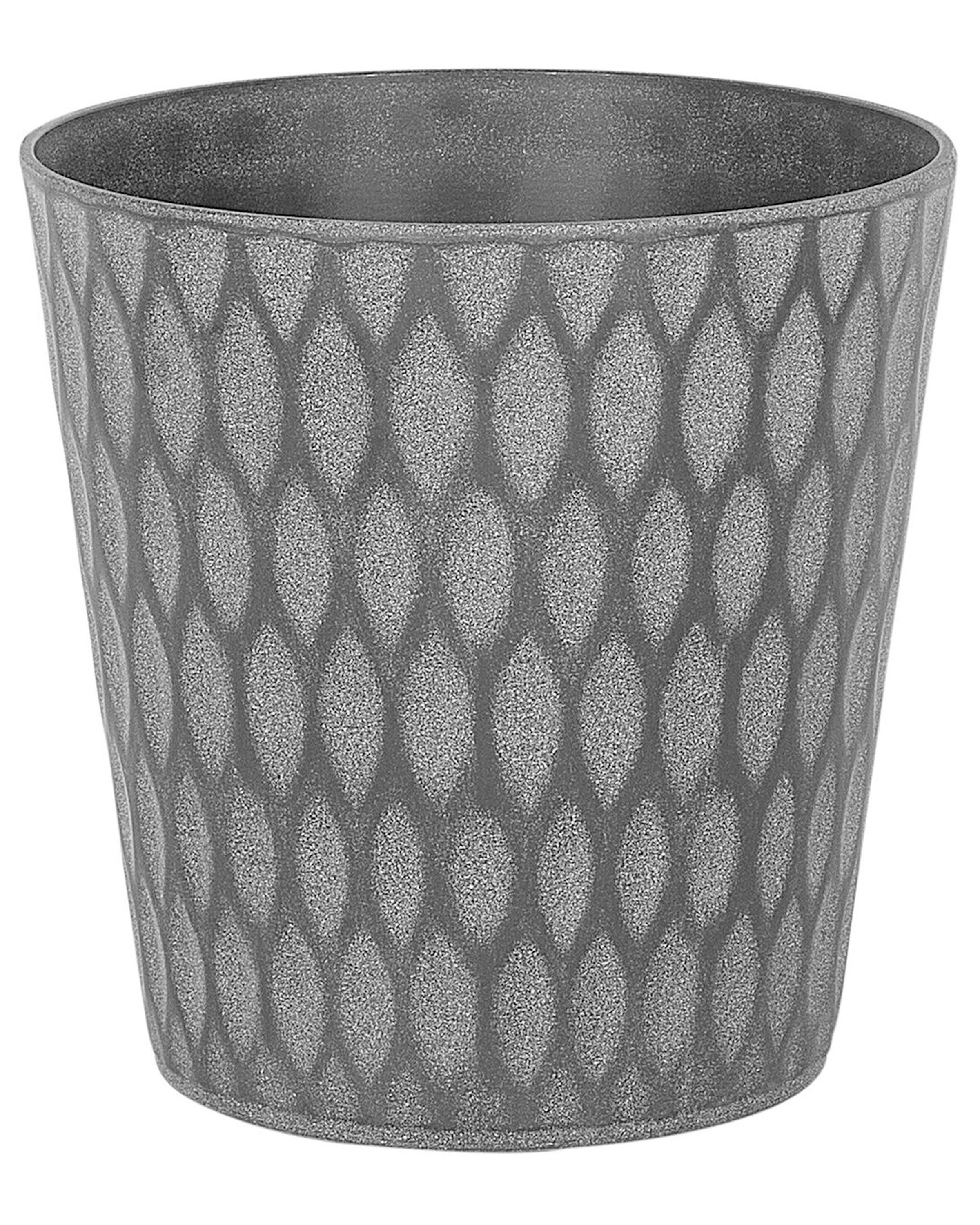 Cache-pot gris foncé D35 cm