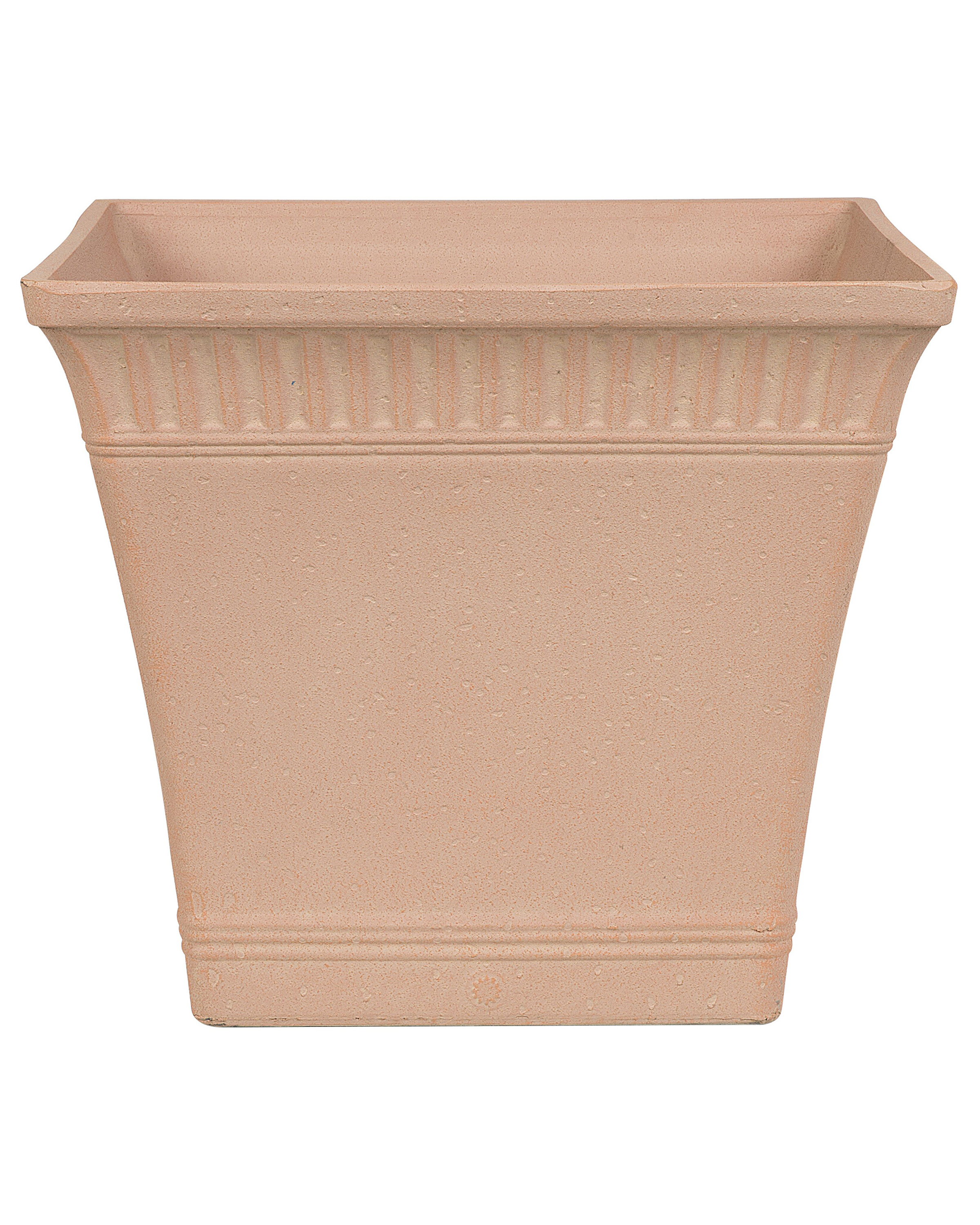 Pot de fleurs rose poudré 34 x 34 x 30 cm