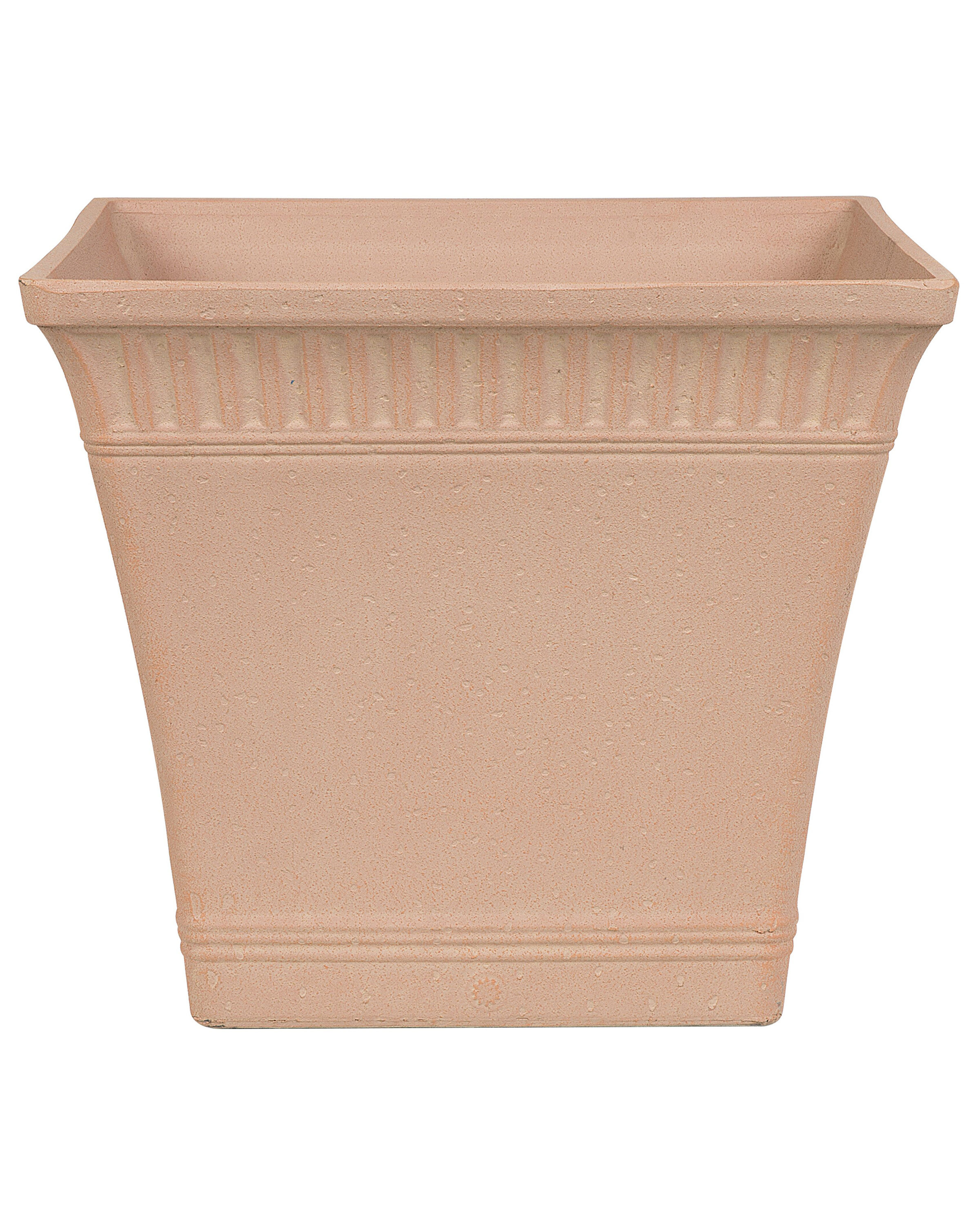 Pot de fleurs rose poudré 41 x 41 x 36 cm