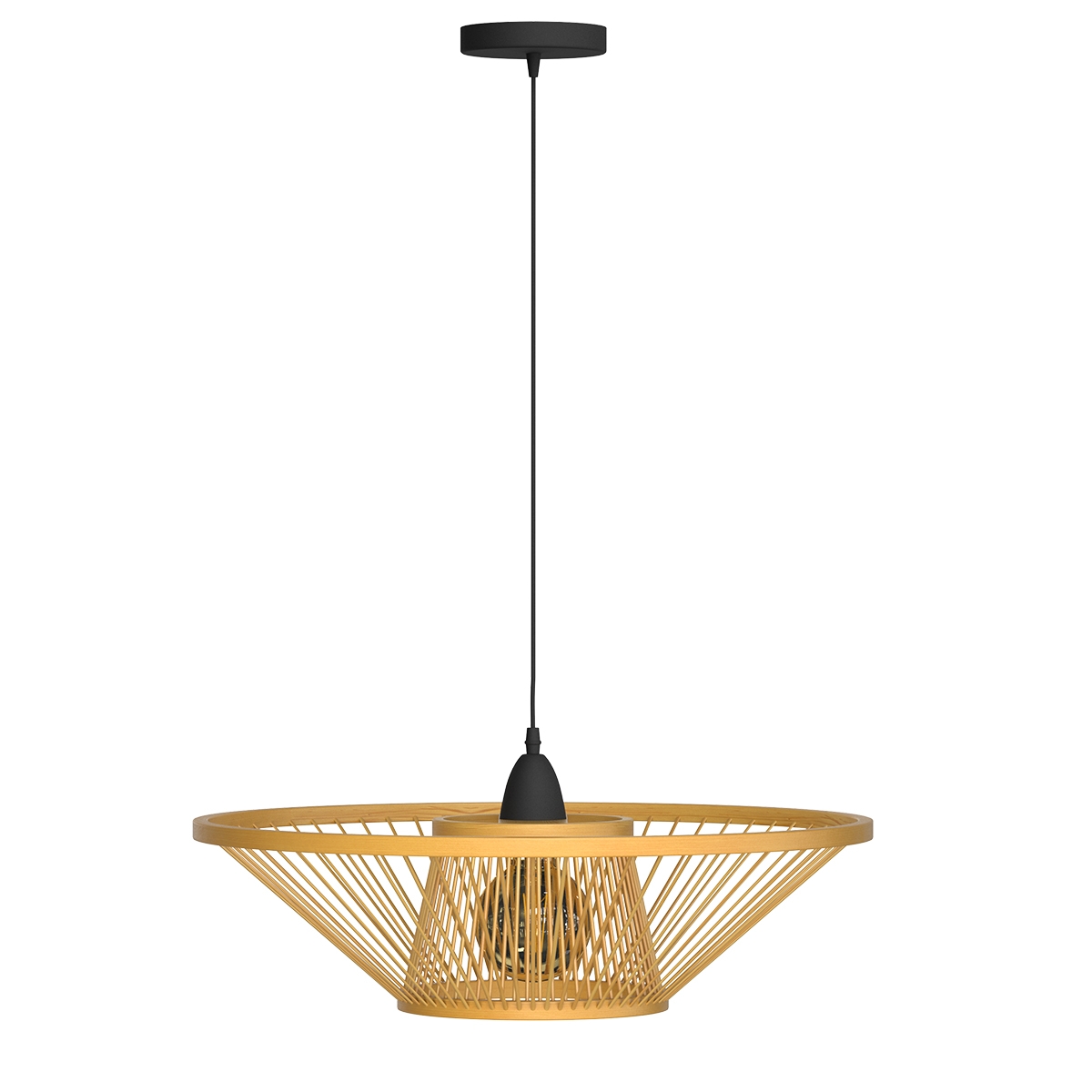 Suspension en bambou diamètre 50 cm Suspension en bambou diamètre 50 cm