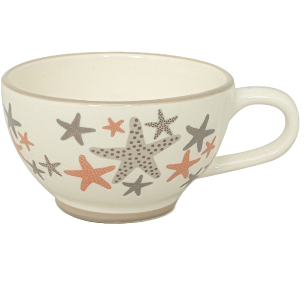 Petit bol en céramique étoiles de mer 25cl Petit bol en céramique étoiles de mer 25cl
