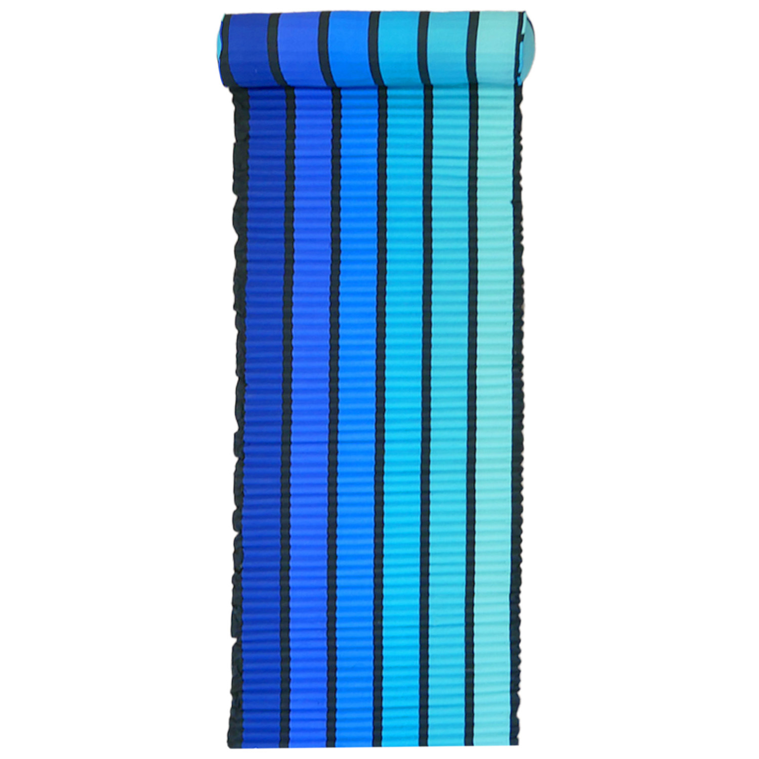 Matelas de plage pour bain de soleil Happy blue" 60 x 180 bleu"