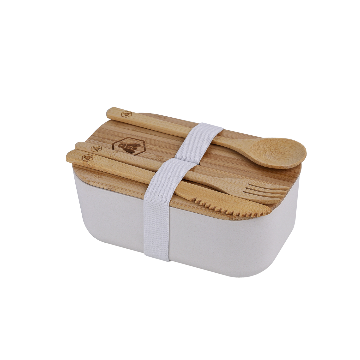 Lunchbox avec couverts (photo) Lunchbox avec couverts