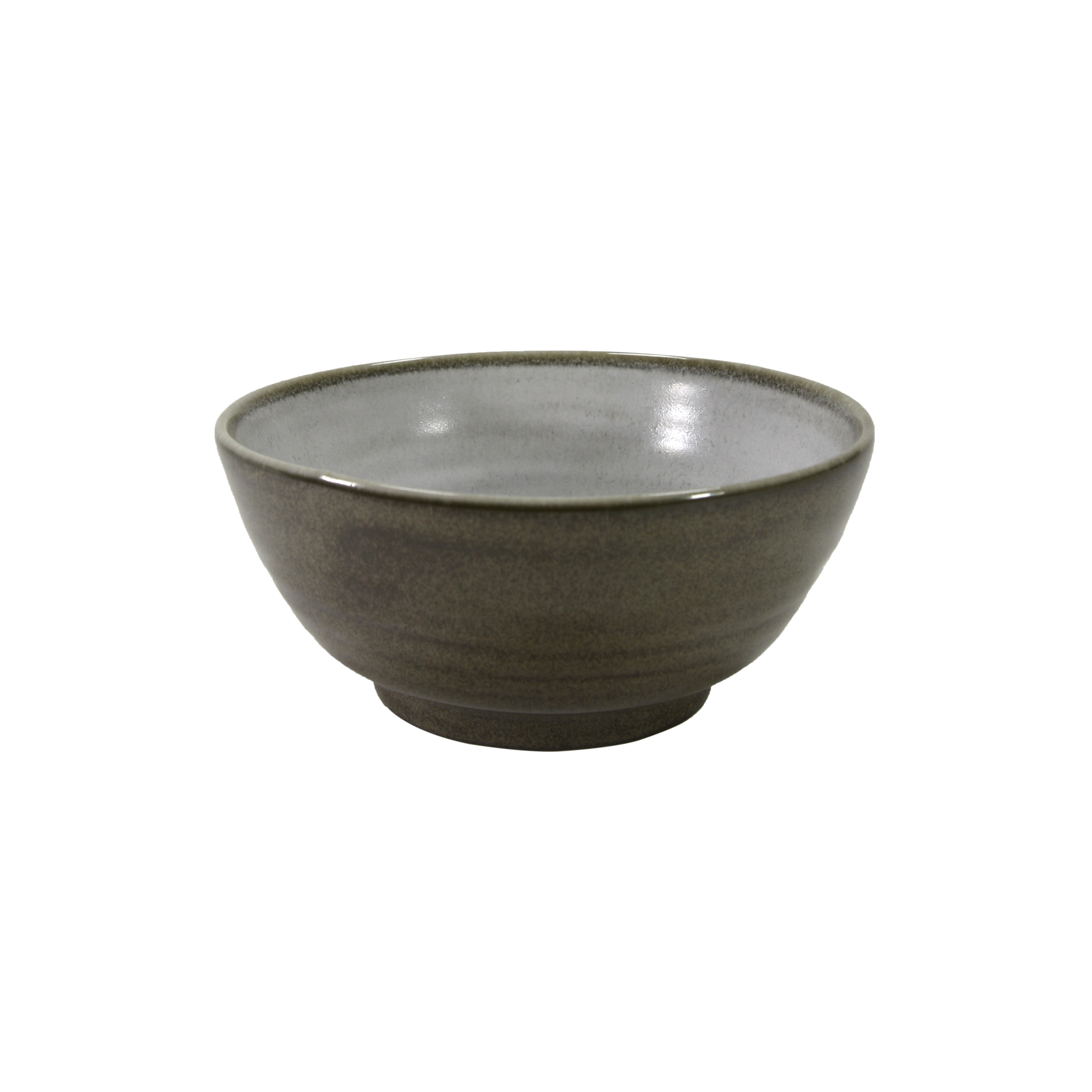 Bol en porcelaine gris 13.5 cm - Lot de 5 Bol en porcelaine gris 13.5 cm - Lot de 5