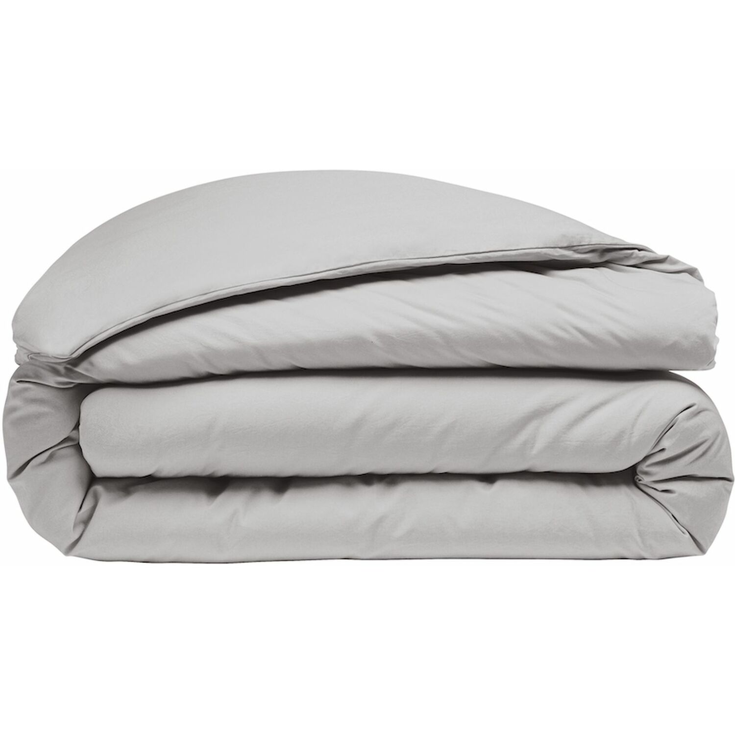 Housse de couette coton gris 220x240 cm