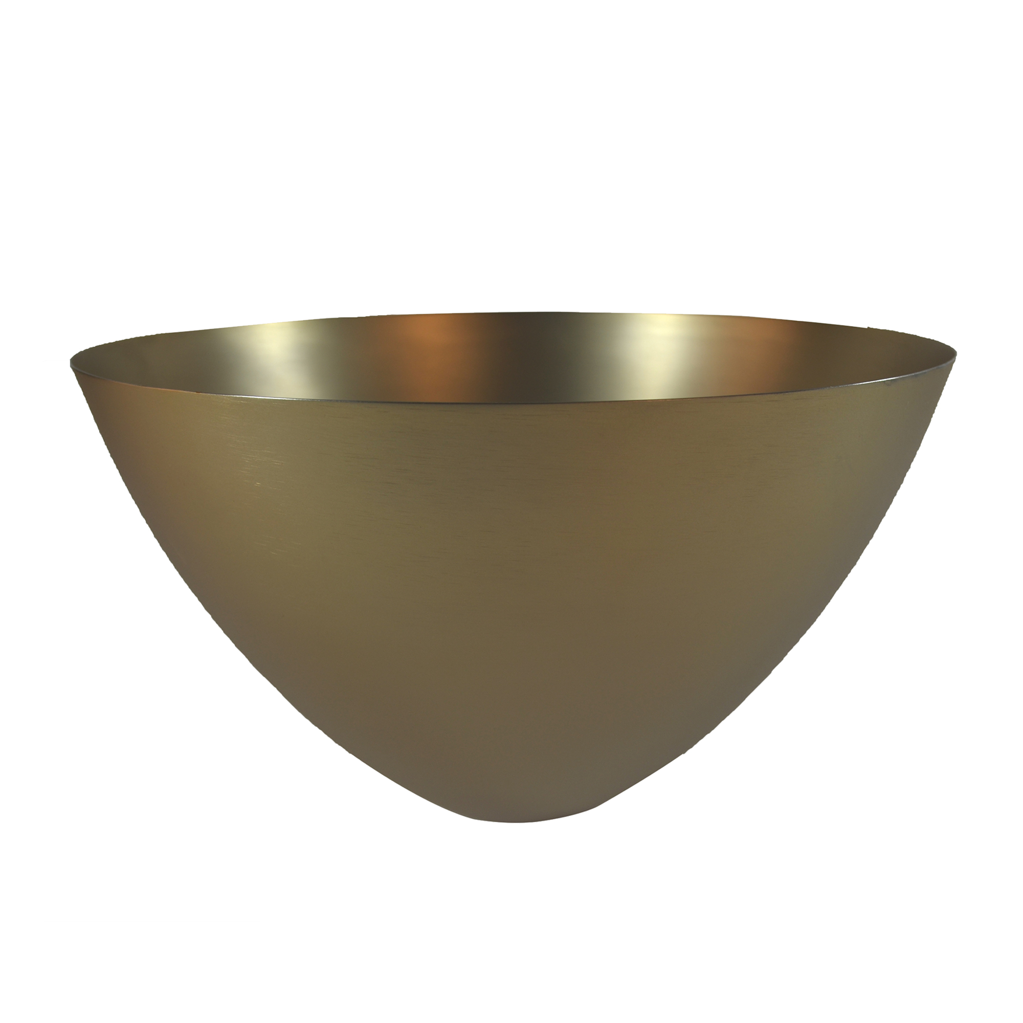 Coupe en aluminium or D29,5cm (photo) Coupe en aluminium or D29,5cm