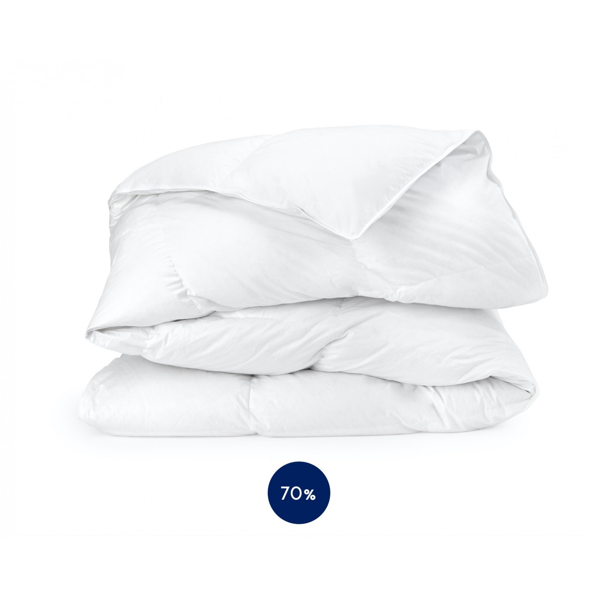 Couette Naturelle 70% Duvet Oie Blanc 240x260cm Couette Naturelle 70% Duvet Oie Blanc 240x260cm