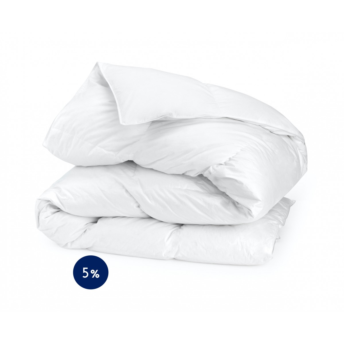 Couette Naturelle 5% Duvet Oie Blanc 220x240cm Couette Naturelle 5% Duvet Oie Blanc 220x240cm