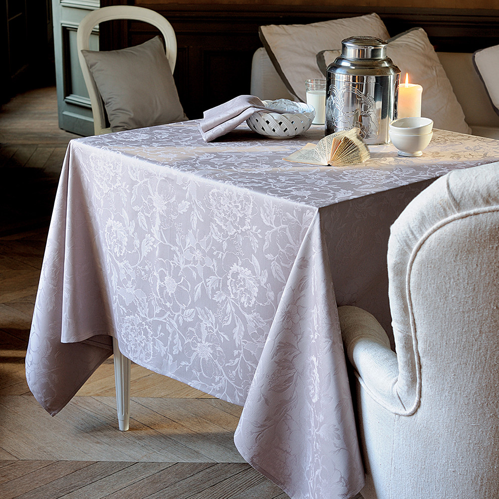 Nappe carrée pur coton 180x180 Nappe carrée pur coton 180x180