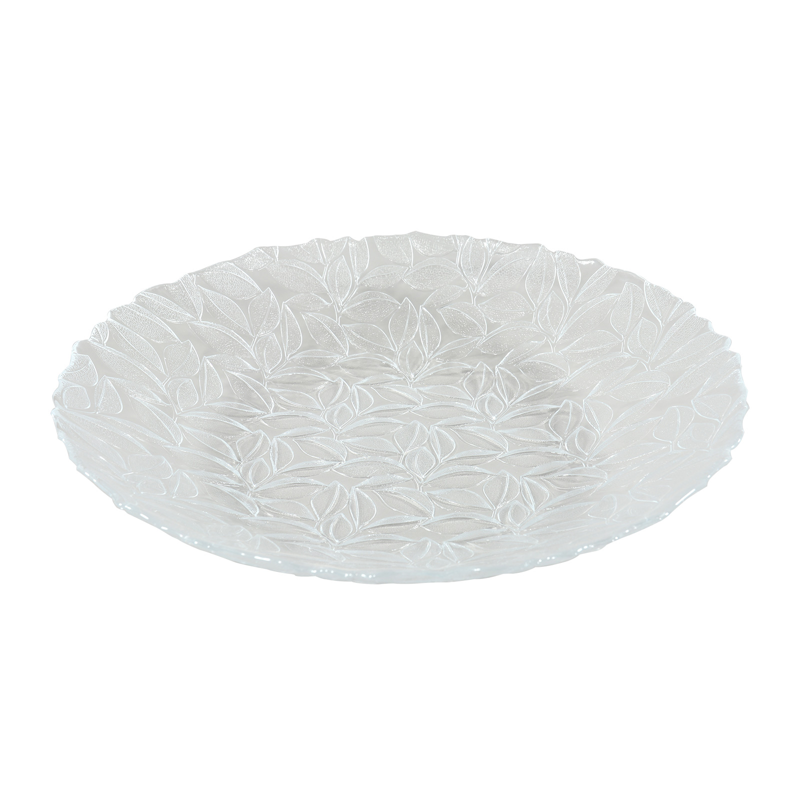 Saladier en verre pressé 33 cm - Lot de 6 (photo) Saladier en verre pressé 33 cm - Lot de 6